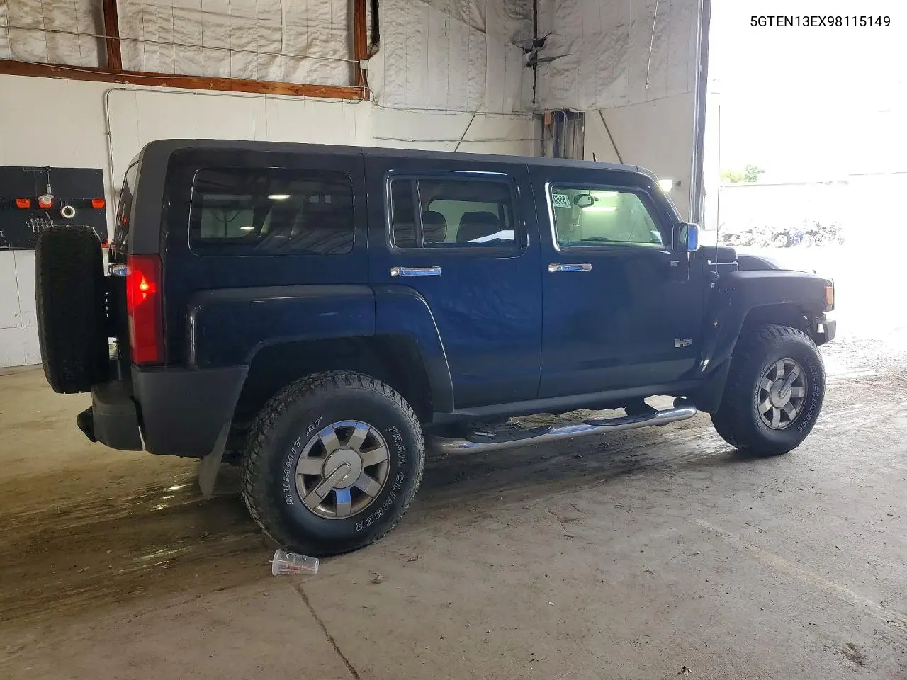 2009 Hummer H3 VIN: 5GTEN13EX98115149 Lot: 55607786