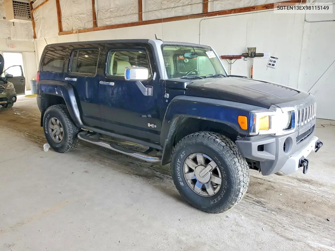2009 Hummer H3 VIN: 5GTEN13EX98115149 Lot: 55607786