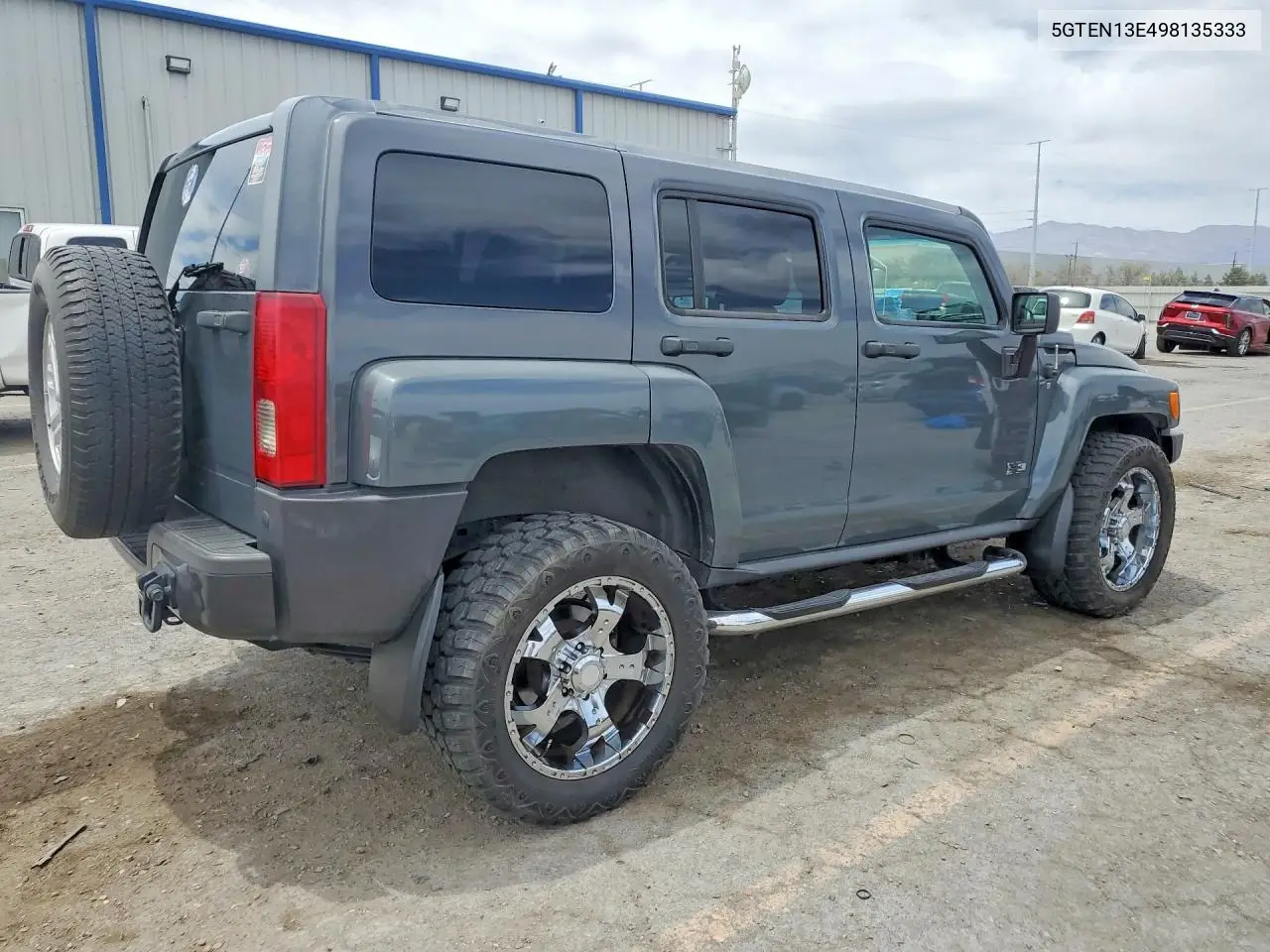 2009 Hummer H3 VIN: 5GTEN13E498135333 Lot: 56520996