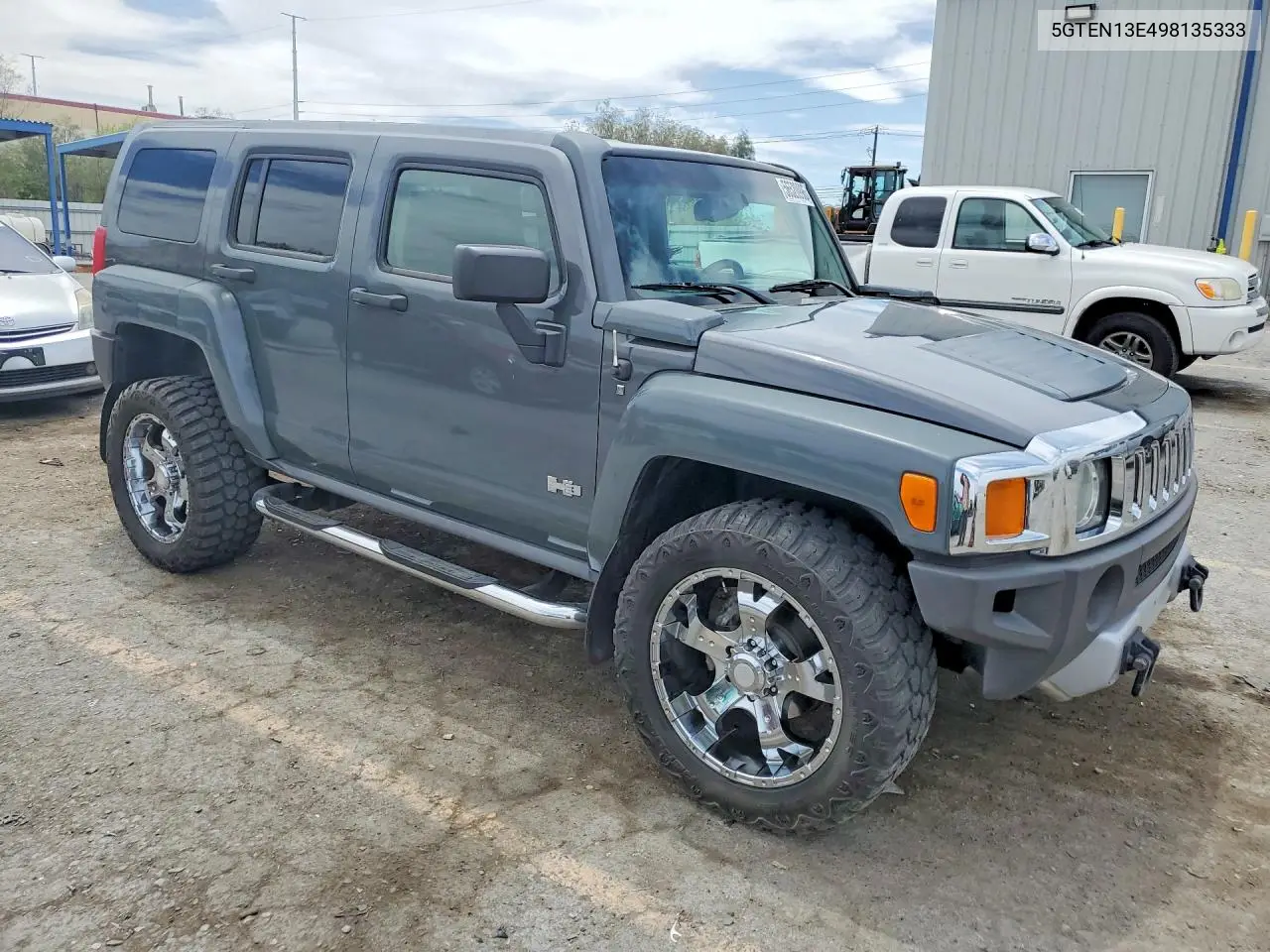 2009 Hummer H3 VIN: 5GTEN13E498135333 Lot: 56520996