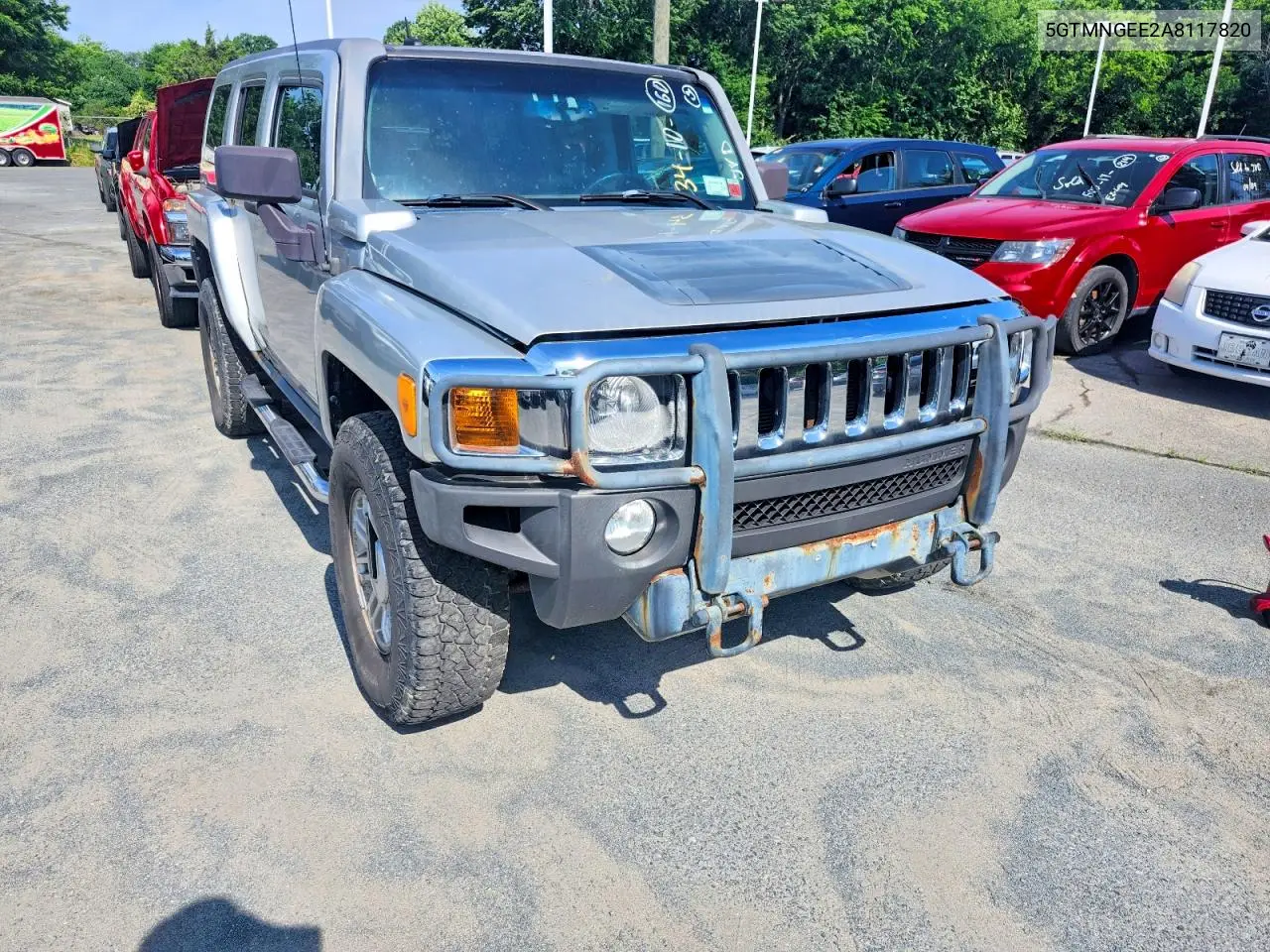 2010 Hummer H3 VIN: 5GTMNGEE2A8117820 Lot: 55694556