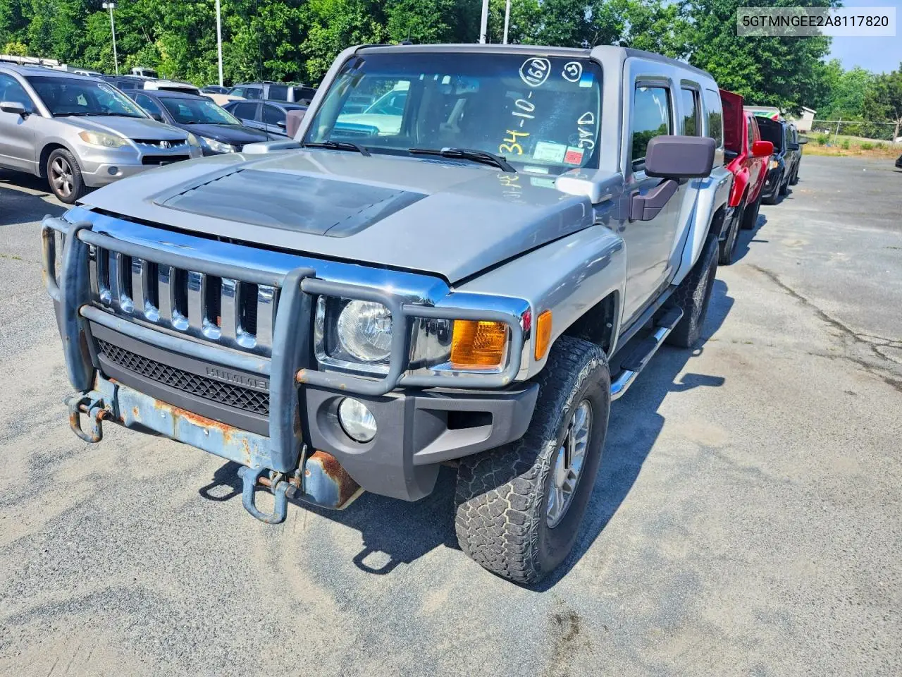 2010 Hummer H3 VIN: 5GTMNGEE2A8117820 Lot: 55694556