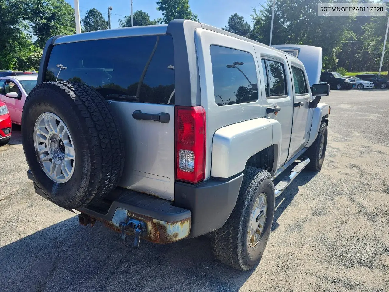 2010 Hummer H3 VIN: 5GTMNGEE2A8117820 Lot: 55694556