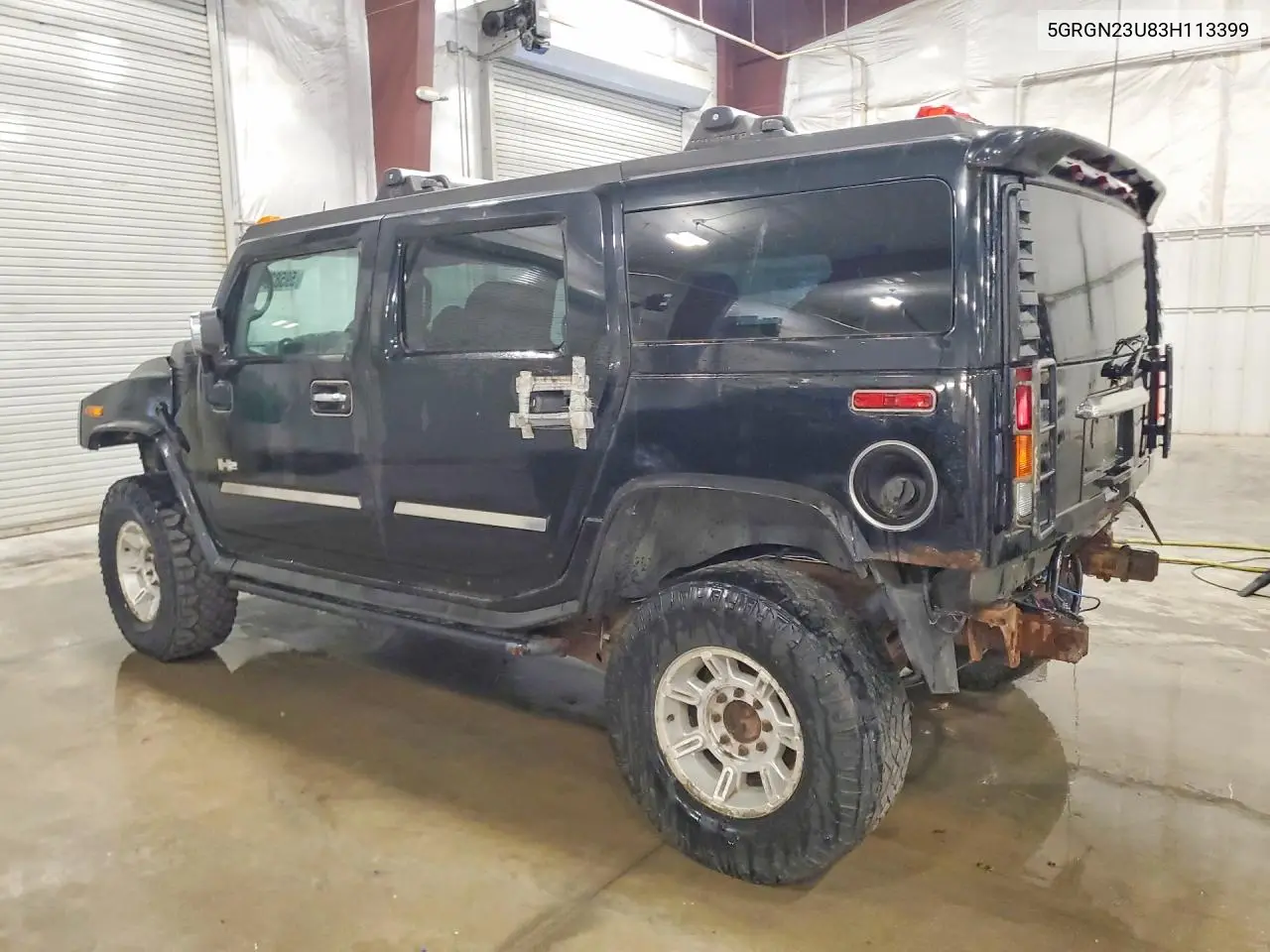 2003 Hummer H2 VIN: 5GRGN23U83H113399 Lot: 59582046