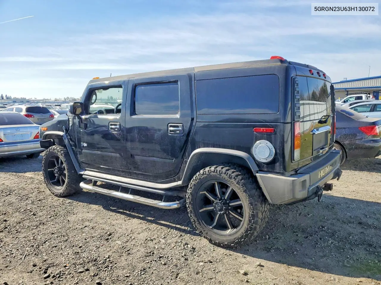 2003 Hummer H2 VIN: 5GRGN23U63H130072 Lot: 76475435