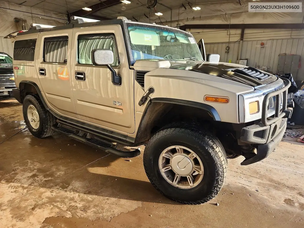 2003 Hummer H2 VIN: 5GRGN23UX3H109600 Lot: 85791835