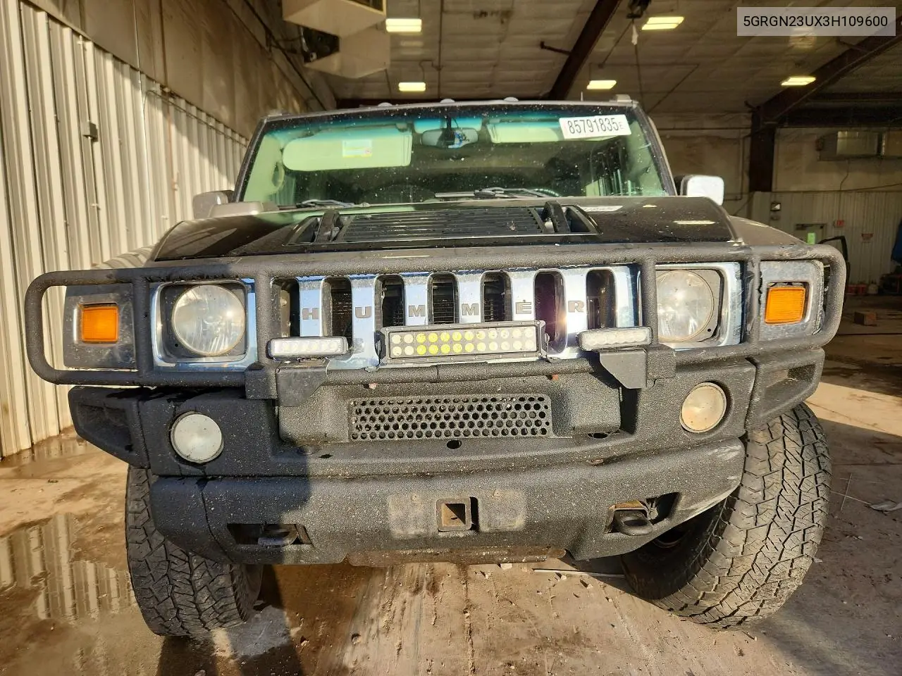 2003 Hummer H2 VIN: 5GRGN23UX3H109600 Lot: 85791835