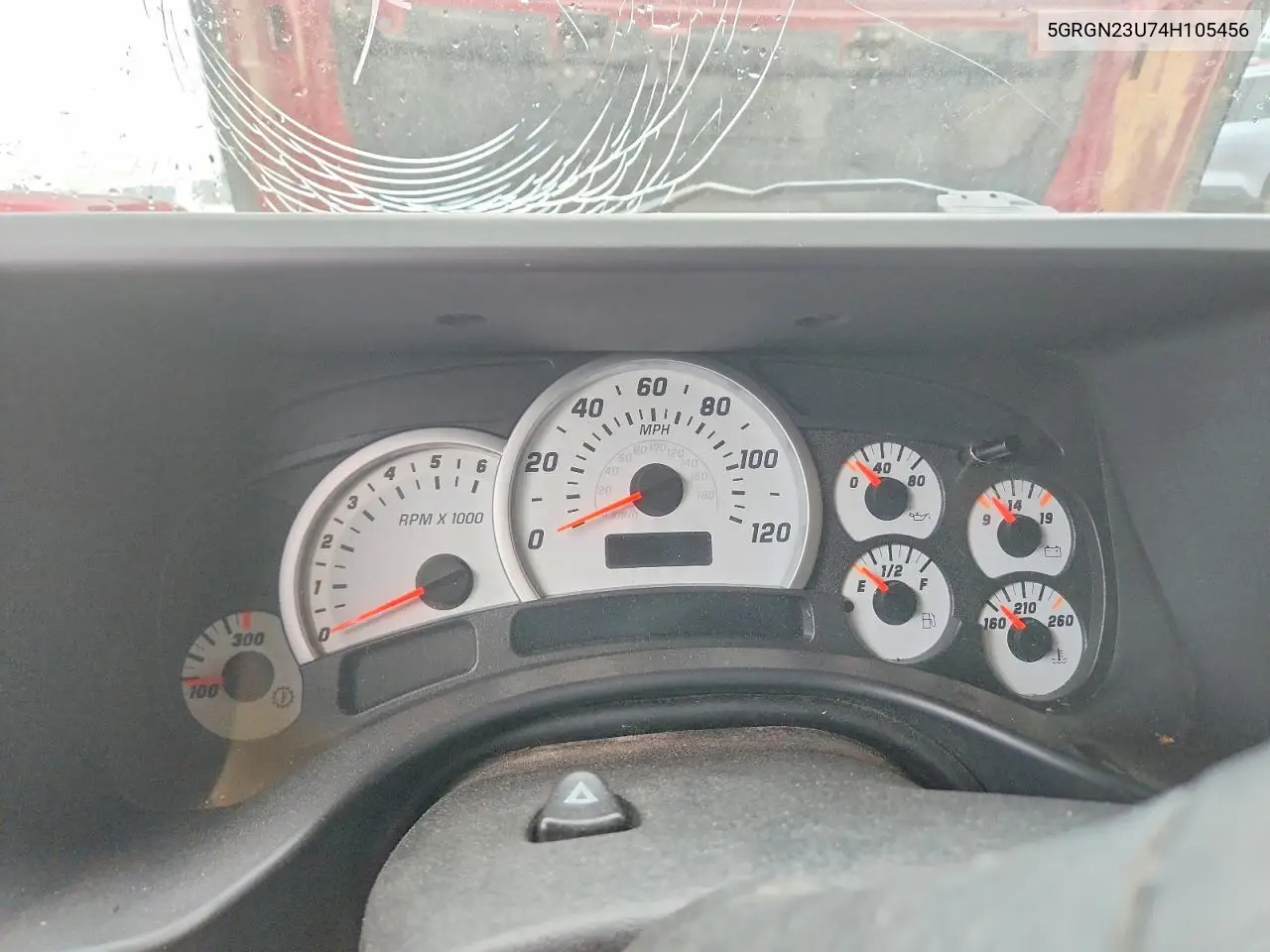 2004 Hummer H2 VIN: 5GRGN23U74H105456 Lot: 54263956