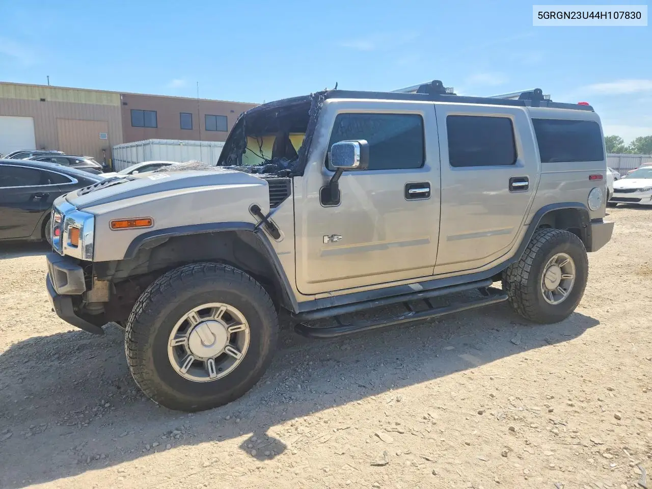 2004 Hummer H2 VIN: 5GRGN23U44H107830 Lot: 56020736