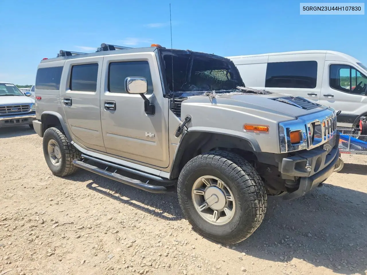 2004 Hummer H2 VIN: 5GRGN23U44H107830 Lot: 56020736