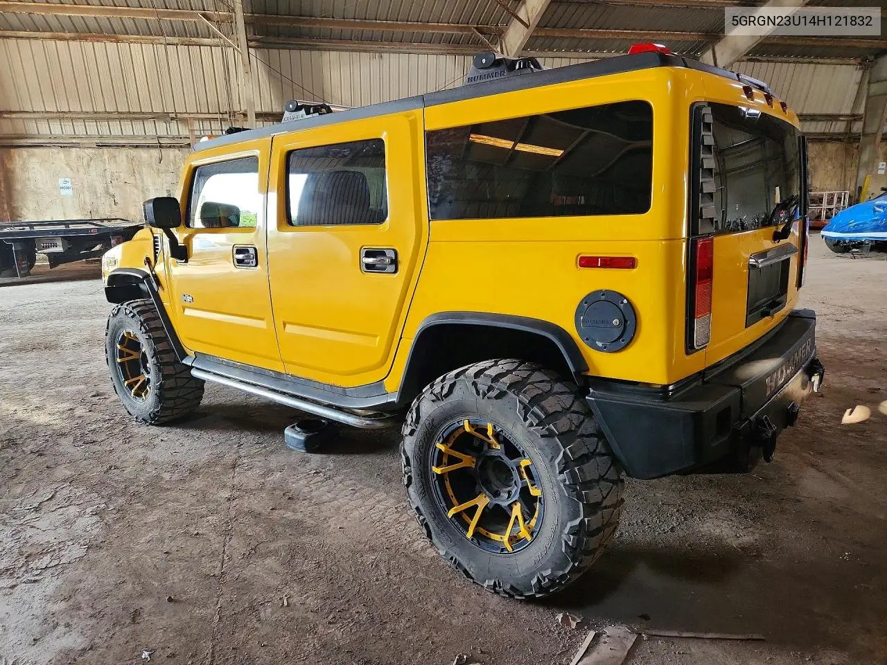 2004 Hummer H2 VIN: 5GRGN23U14H121832 Lot: 58775616