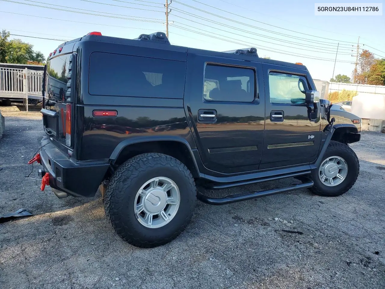 2004 Hummer H2 VIN: 5GRGN23U84H112786 Lot: 60472306