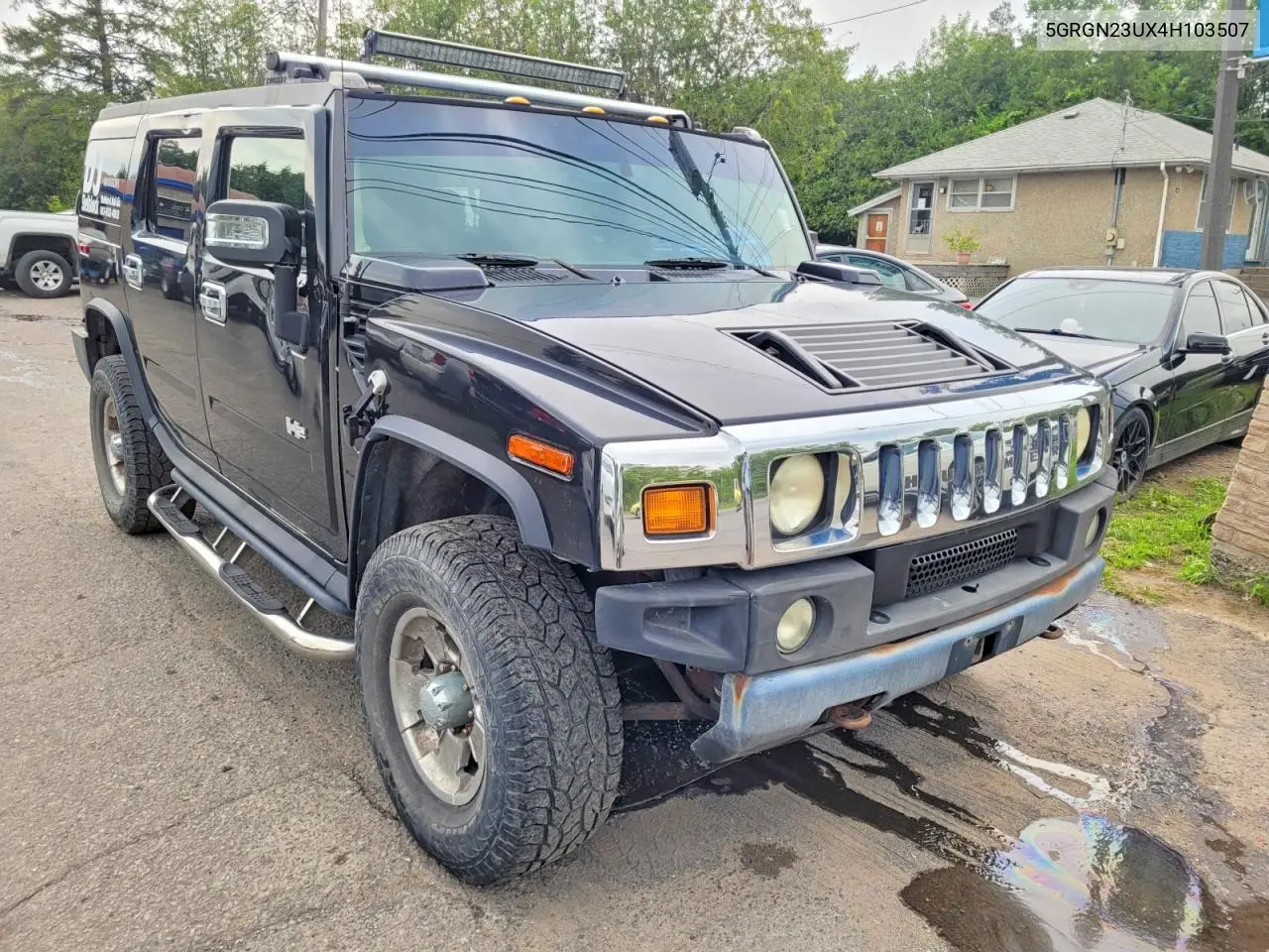 2004 Hummer H2 VIN: 5GRGN23UX4H103507 Lot: 62298956