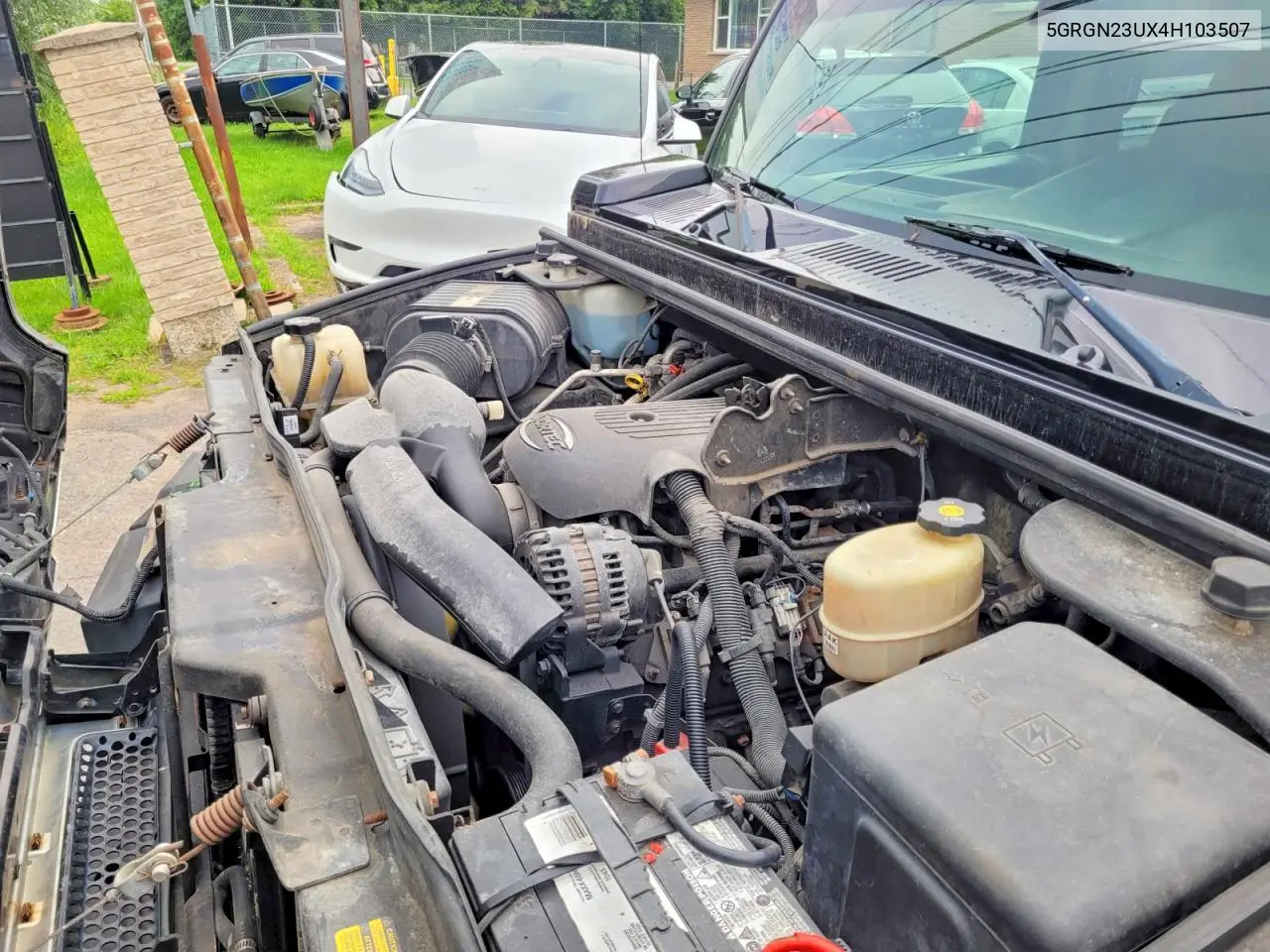 2004 Hummer H2 VIN: 5GRGN23UX4H103507 Lot: 62298956