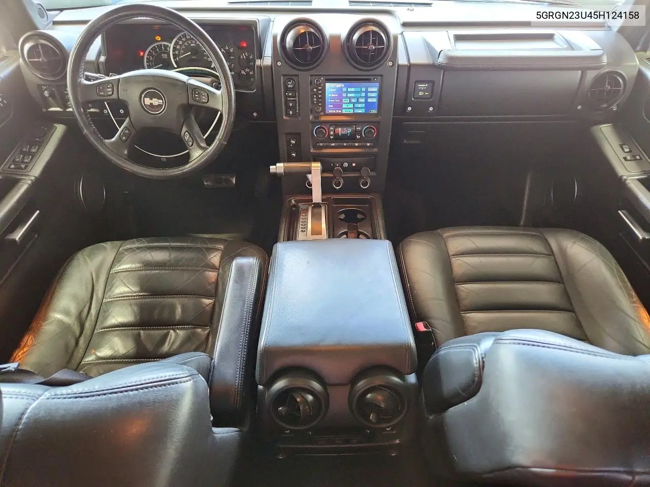 2005 Hummer H2 VIN: 5GRGN23U45H124158 Lot: 60331176