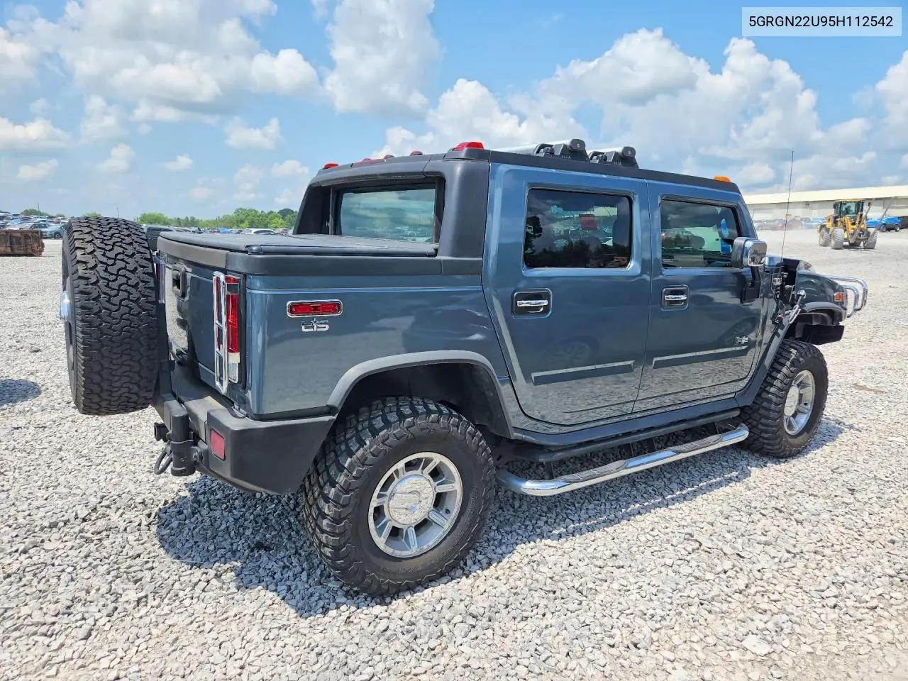 2005 Hummer H2 Sut VIN: 5GRGN22U95H112542 Lot: 85610855