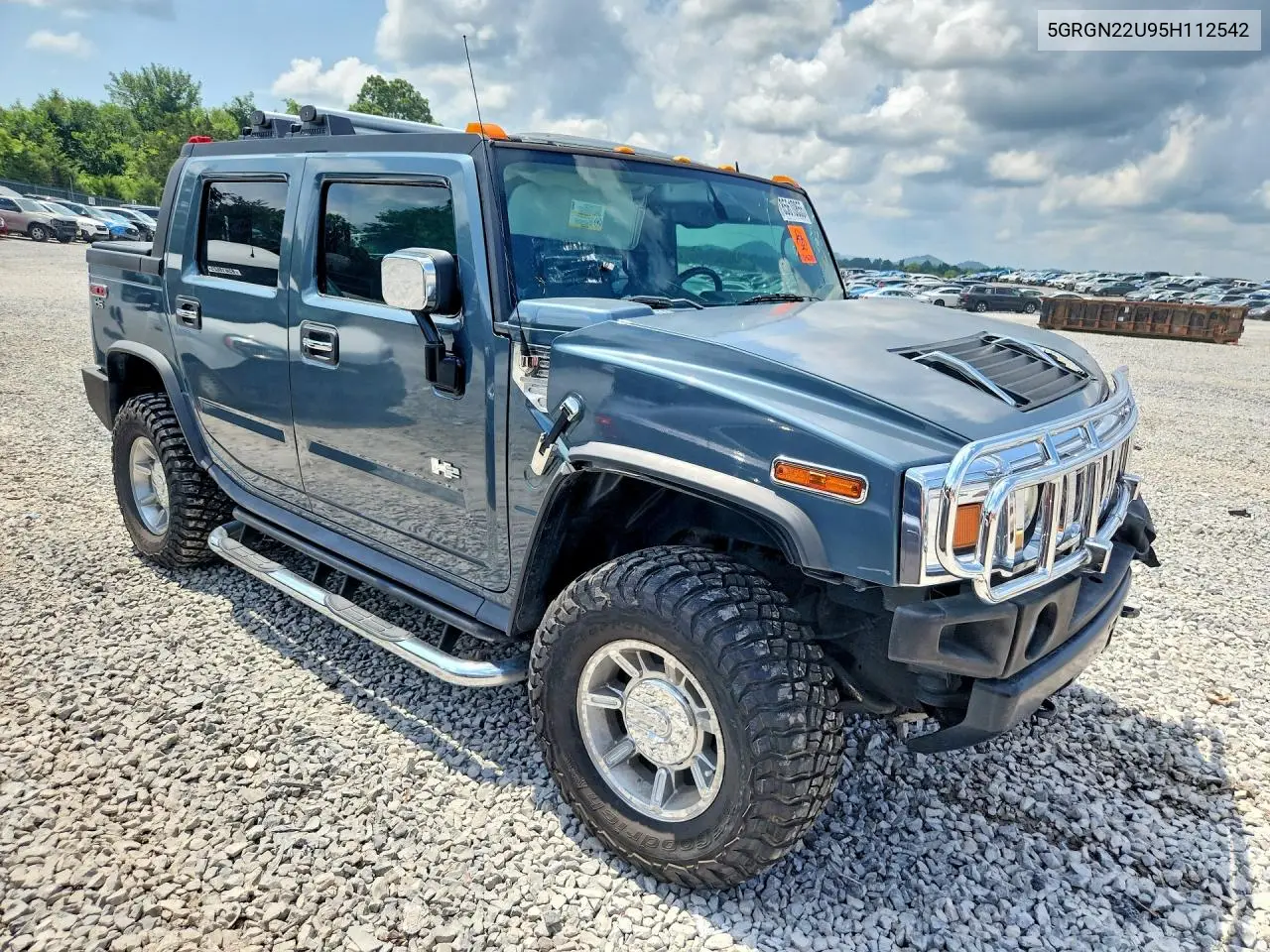 2005 Hummer H2 Sut VIN: 5GRGN22U95H112542 Lot: 85610855