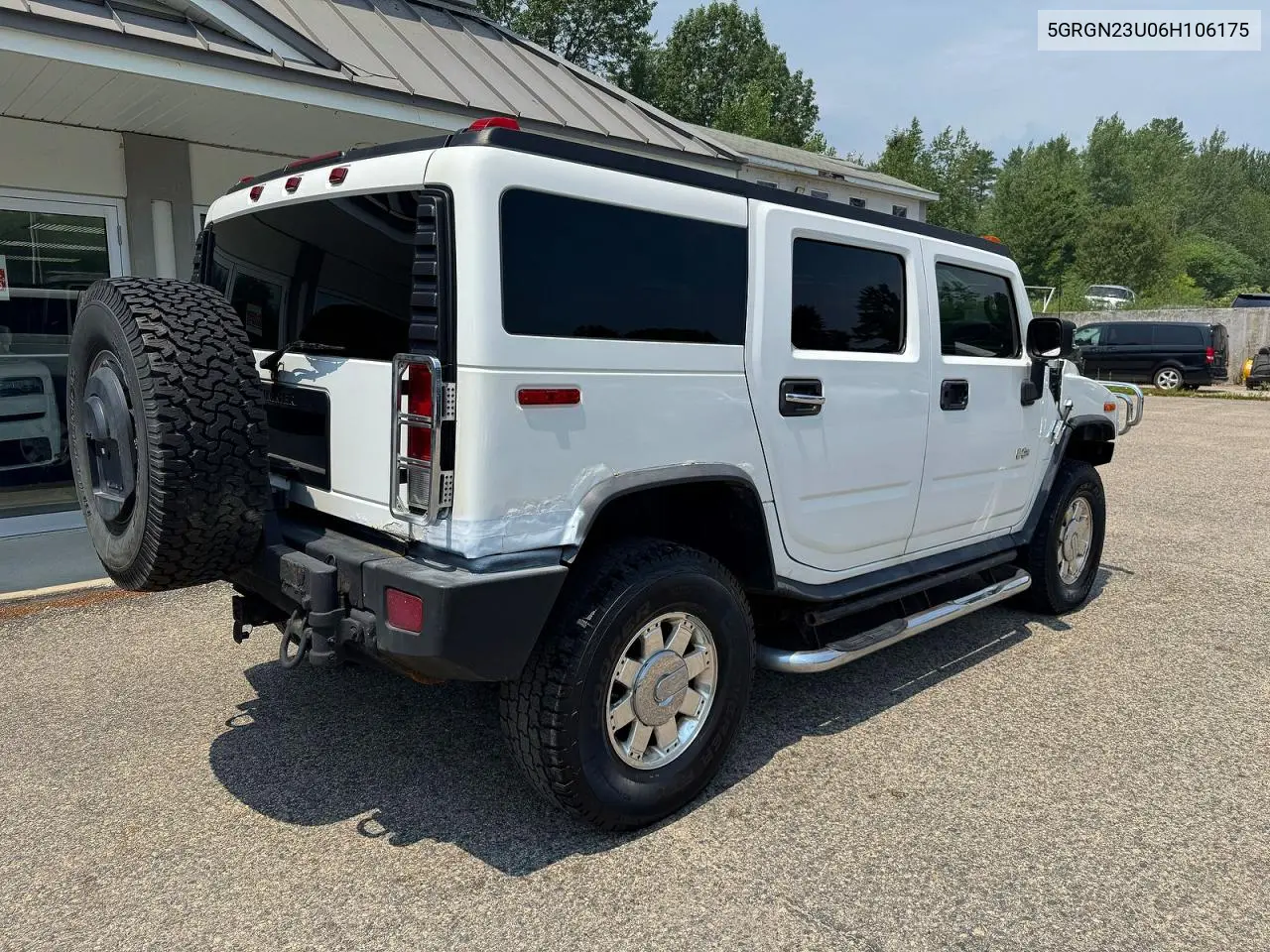 2006 Hummer H2 VIN: 5GRGN23U06H106175 Lot: 55097496