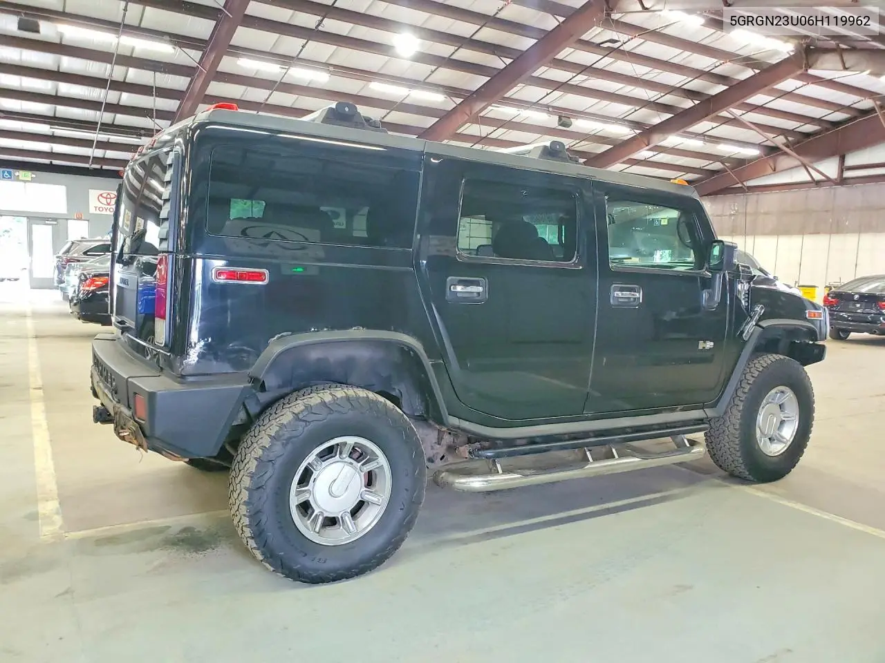 2006 Hummer H2 VIN: 5GRGN23U06H119962 Lot: 59164686