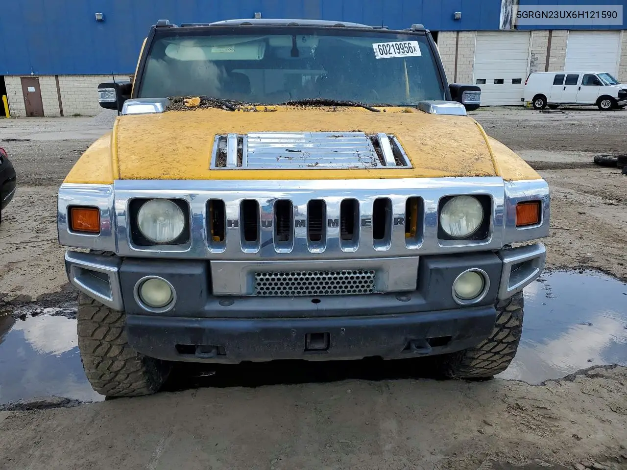 2006 Hummer H2 VIN: 5GRGN23UX6H121590 Lot: 60219956