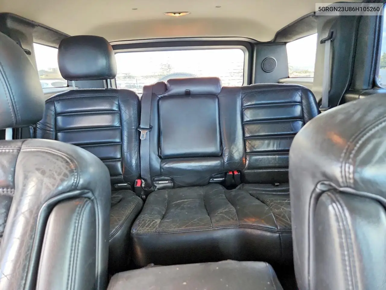 2006 Hummer H2 VIN: 5GRGN23U86H105260 Lot: 60706056