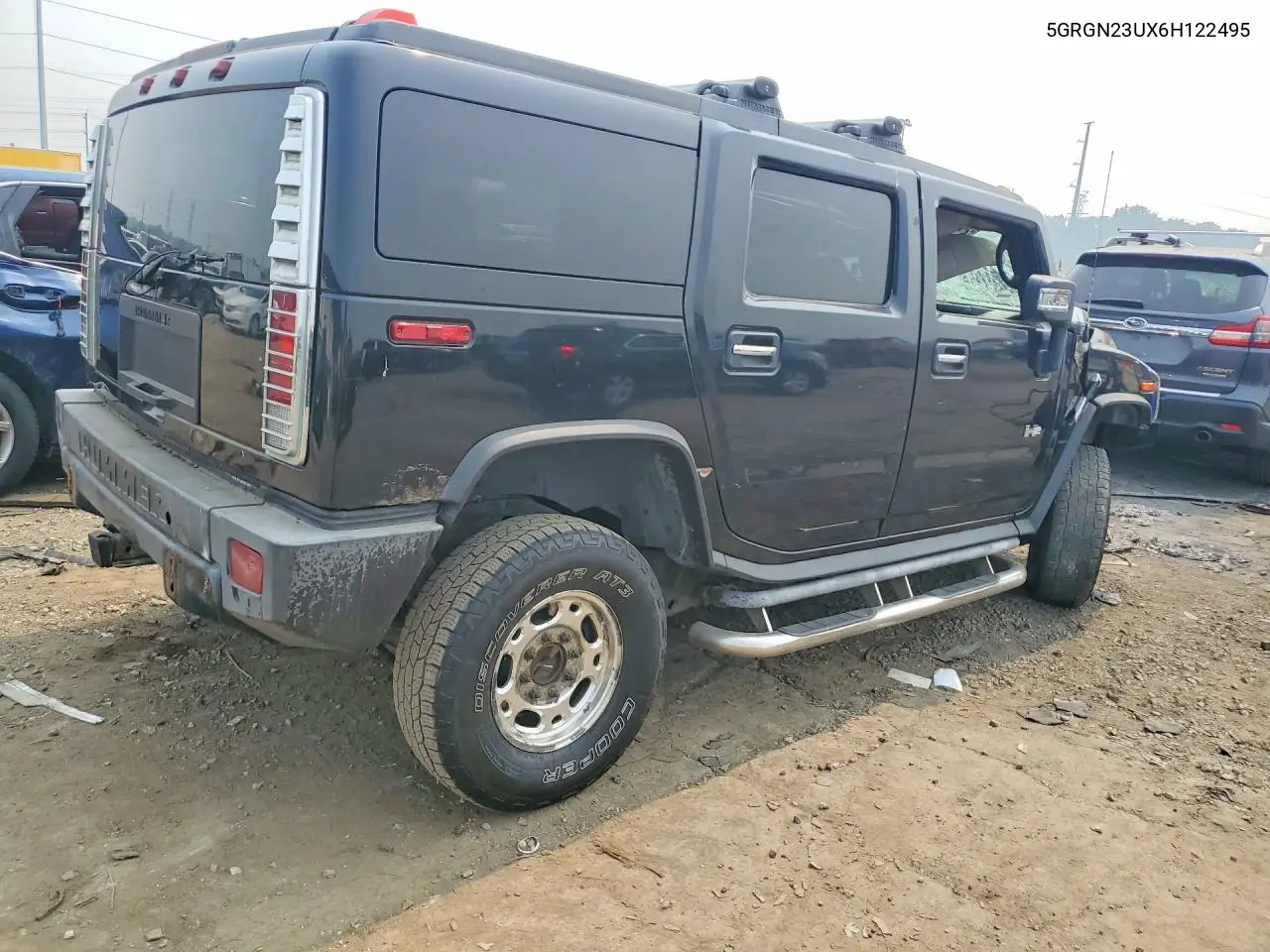 2006 Hummer H2 VIN: 5GRGN23UX6H122495 Lot: 61068116