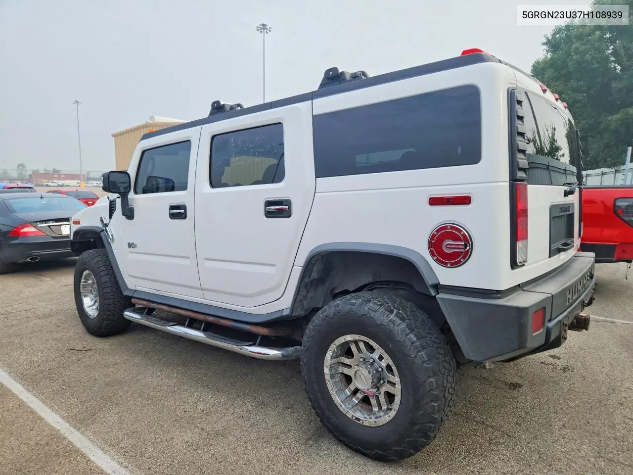 2007 Hummer H2 VIN: 5GRGN23U37H108939 Lot: 61373736