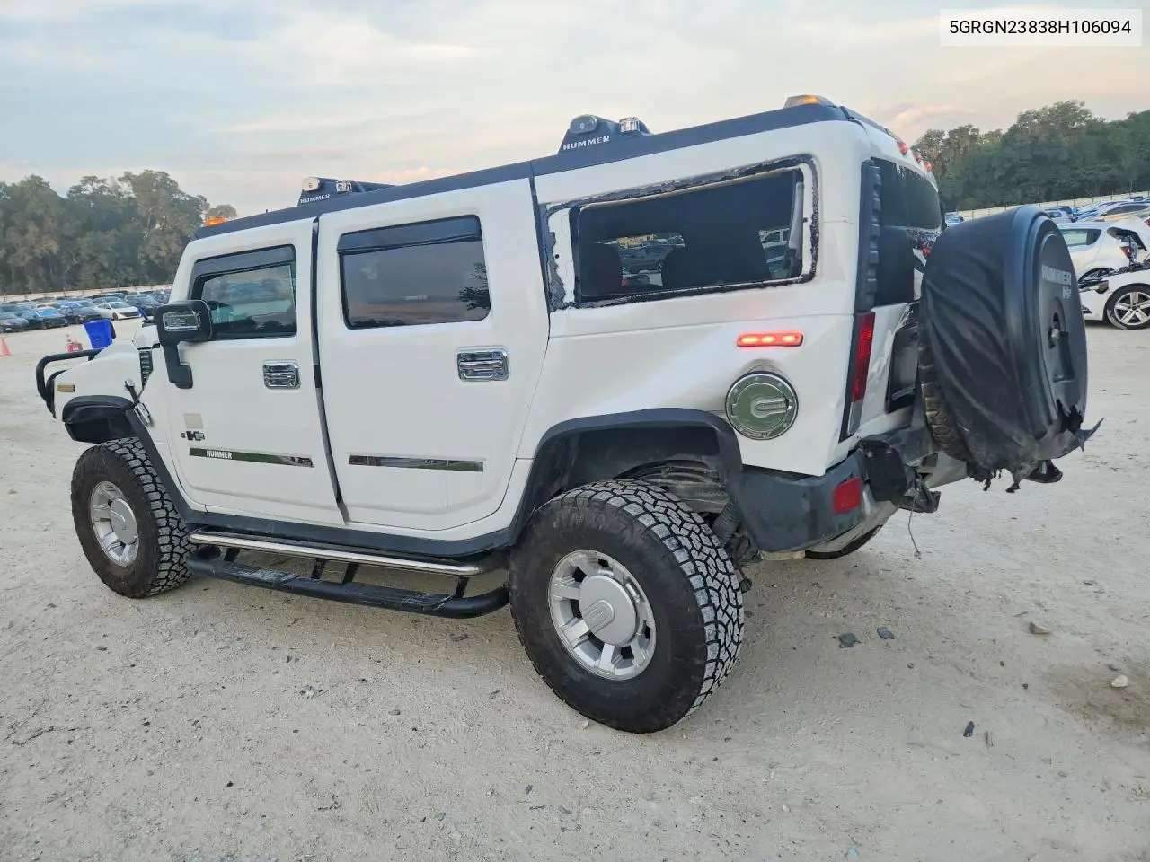 2008 Hummer H2 VIN: 5GRGN23838H106094 Lot: 97684775