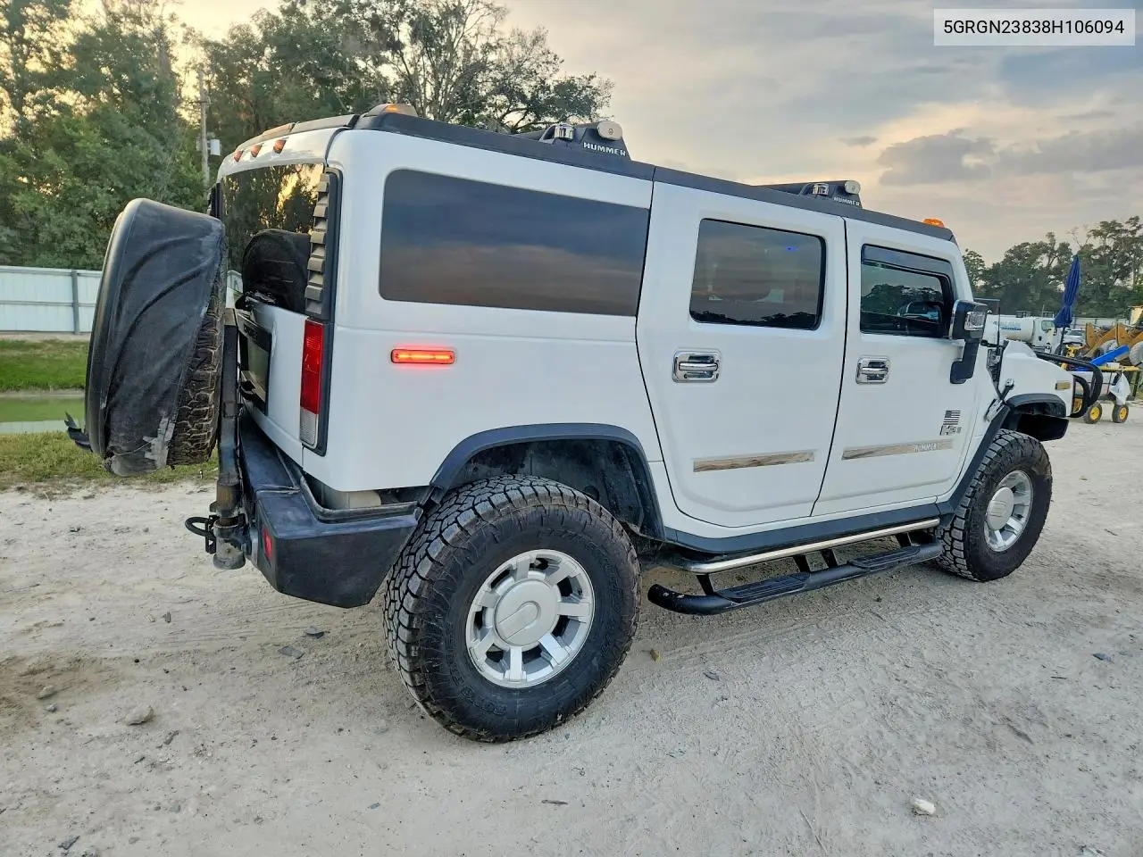 2008 Hummer H2 VIN: 5GRGN23838H106094 Lot: 97684775