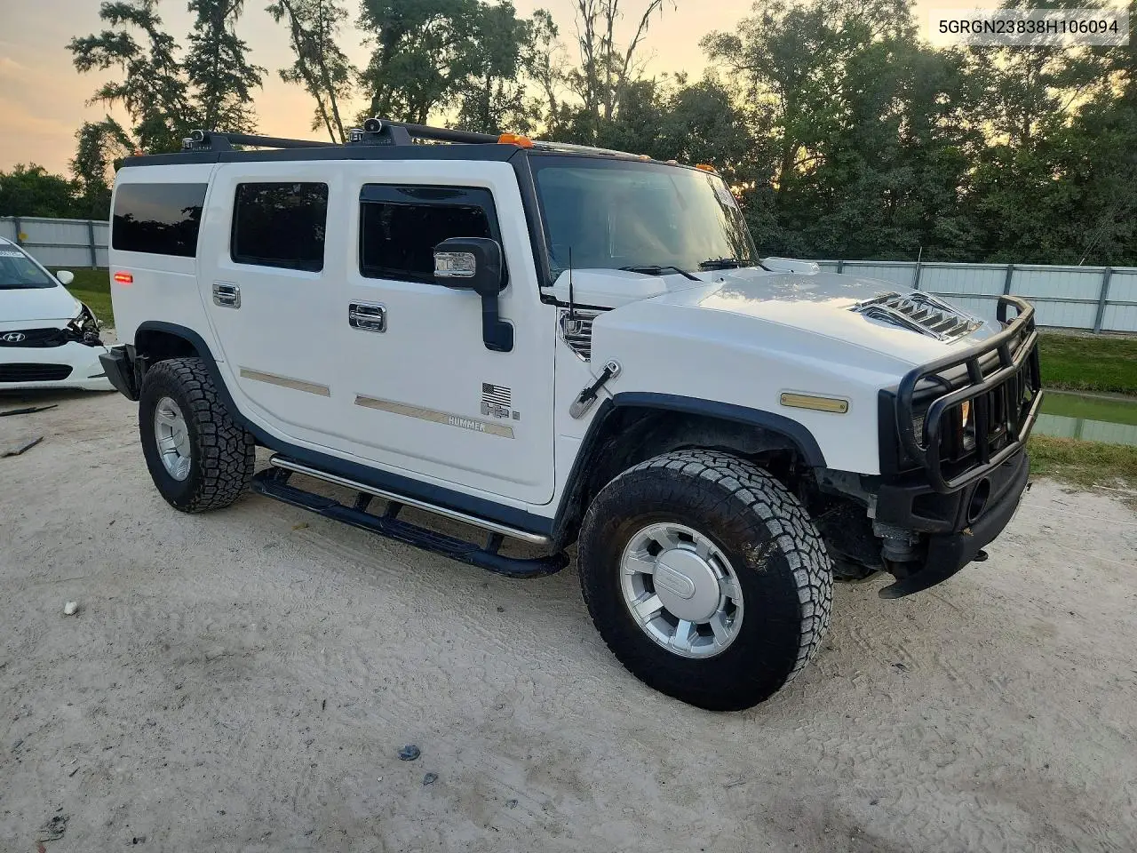 2008 Hummer H2 VIN: 5GRGN23838H106094 Lot: 97684775
