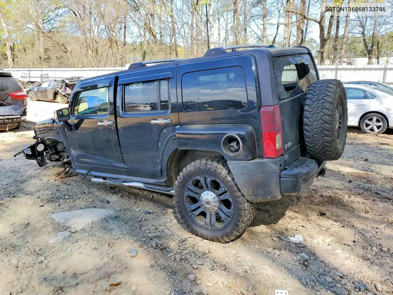 2006 Hummer H3 VIN: 5GTDN136868133746 Lot: 47114796