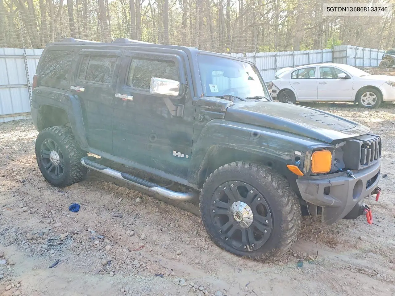 2006 Hummer H3 VIN: 5GTDN136868133746 Lot: 47114796