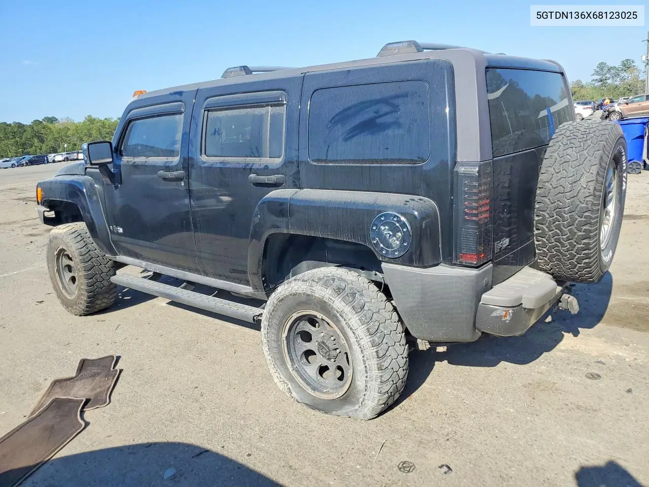 2006 Hummer H3 VIN: 5GTDN136X68123025 Lot: 47436826