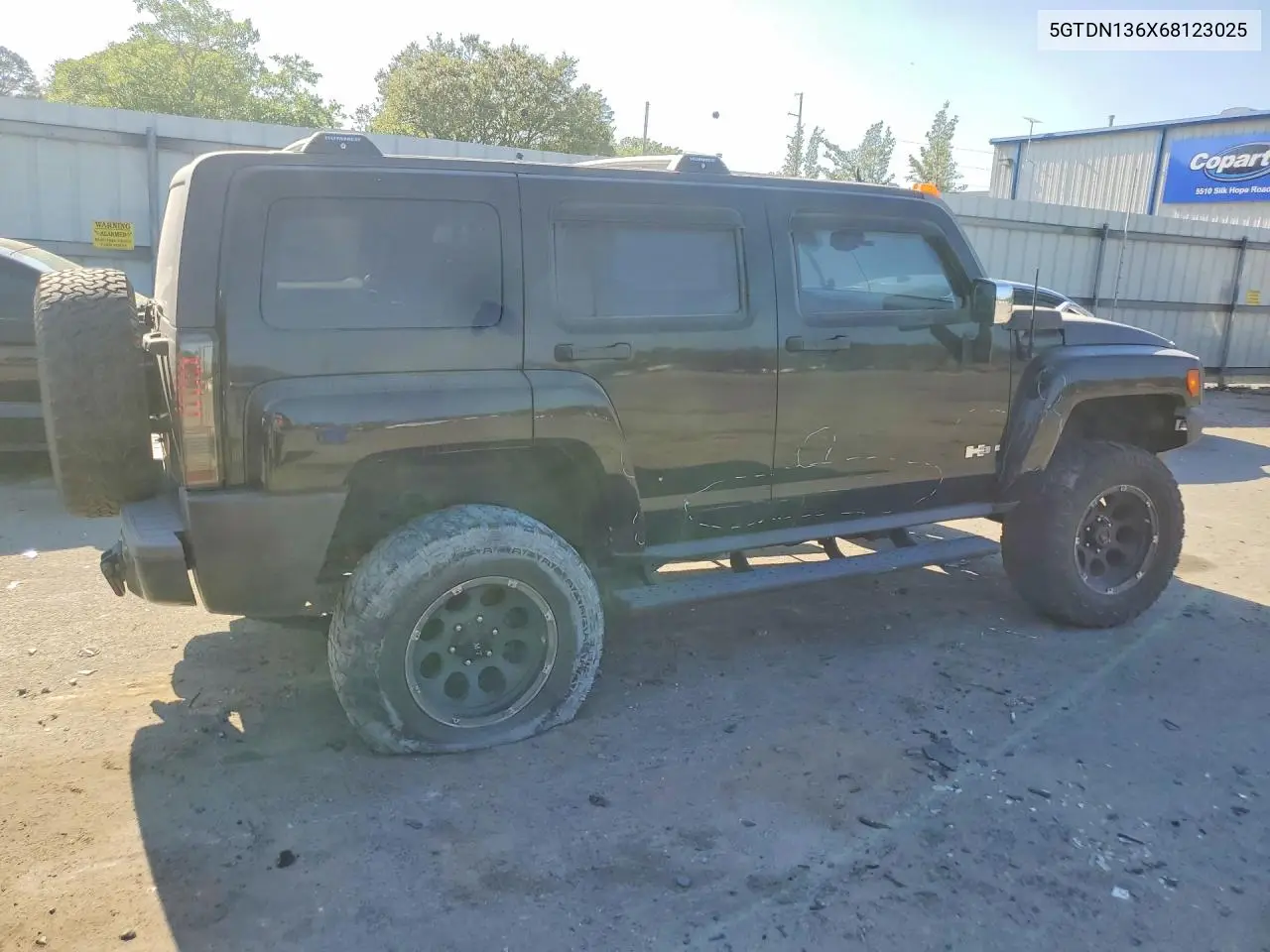 2006 Hummer H3 VIN: 5GTDN136X68123025 Lot: 47436826