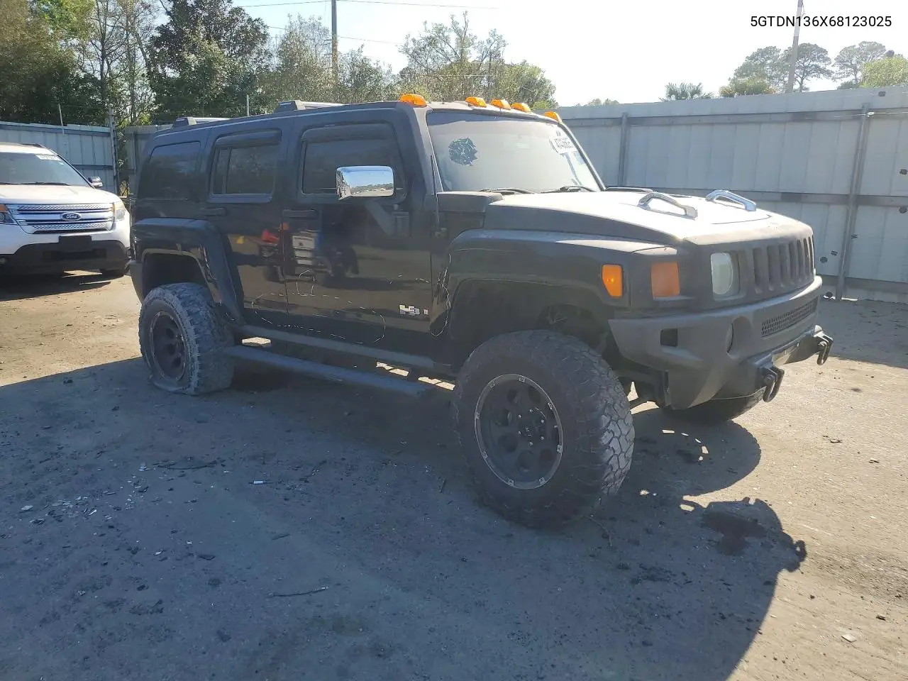 2006 Hummer H3 VIN: 5GTDN136X68123025 Lot: 47436826