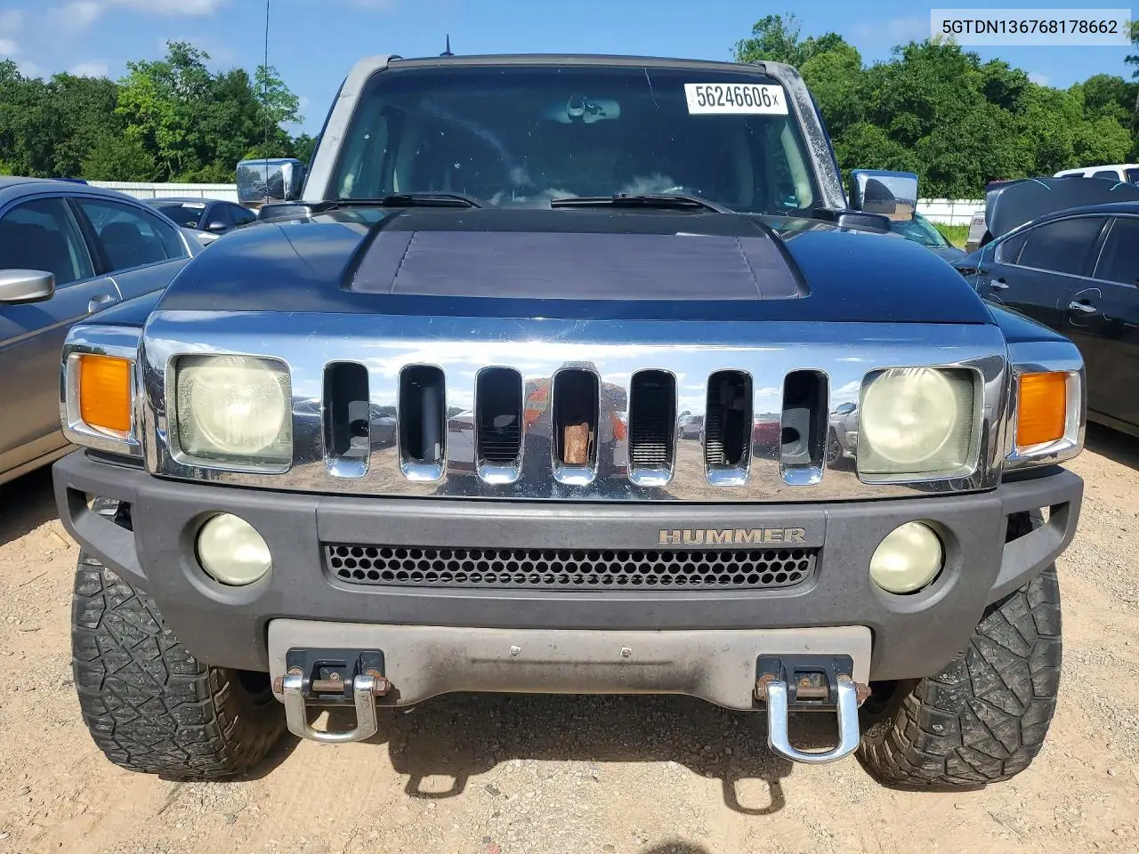 2006 Hummer H3 VIN: 5GTDN136768178662 Lot: 56246606