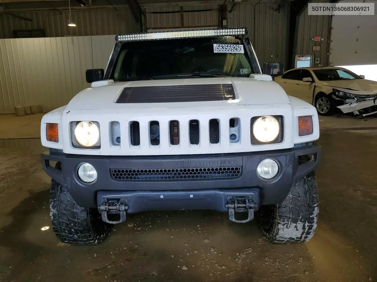 2006 Hummer H3 VIN: 5GTDN136068306921 Lot: 56356926