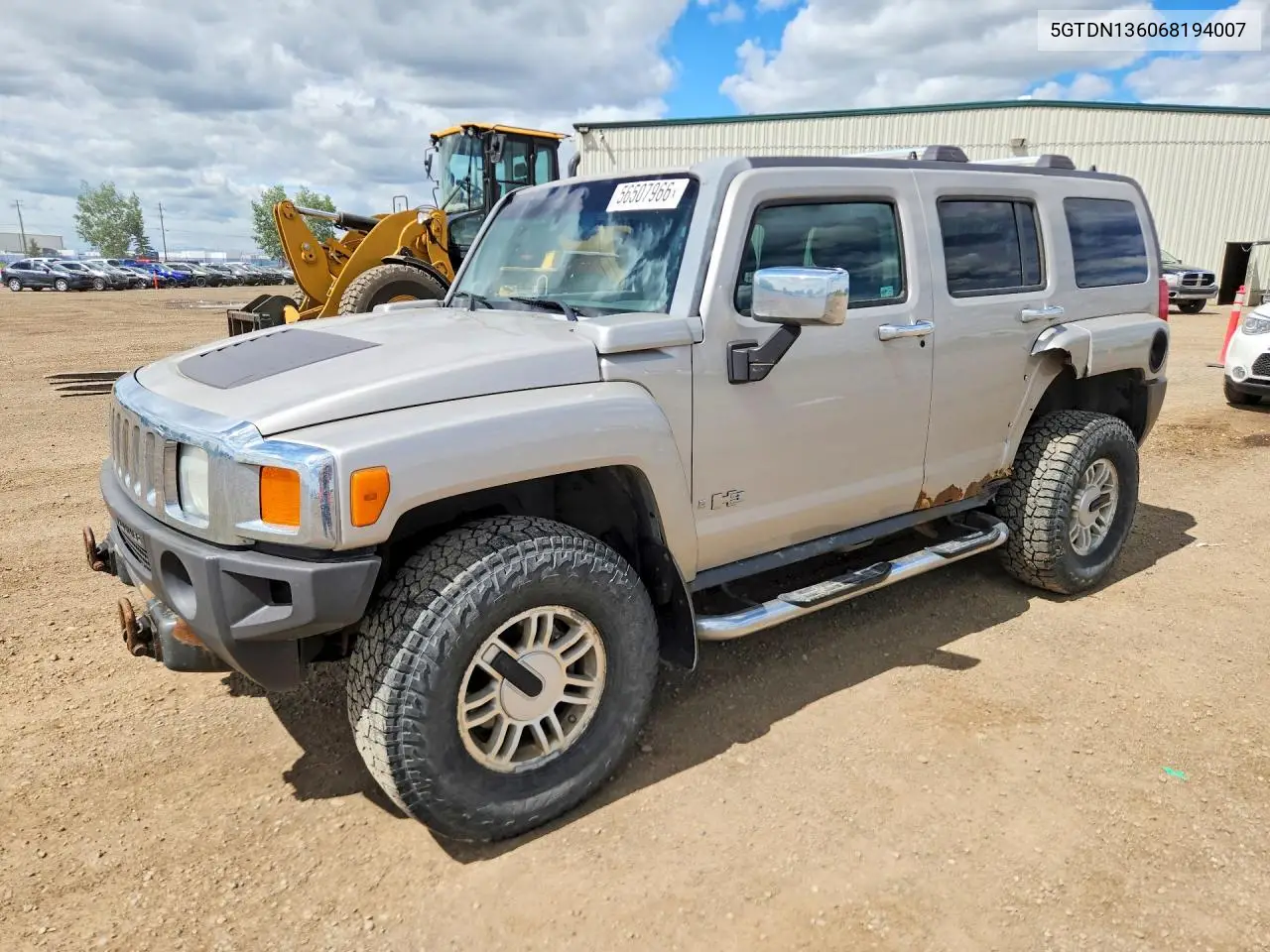 2006 Hummer H3 VIN: 5GTDN136068194007 Lot: 56507966
