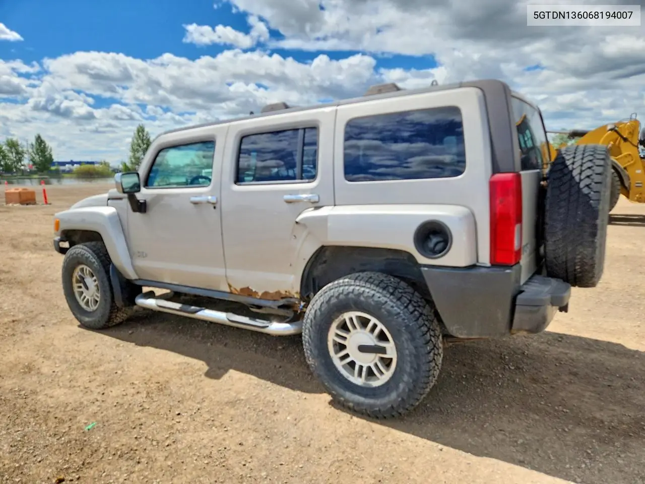 2006 Hummer H3 VIN: 5GTDN136068194007 Lot: 56507966