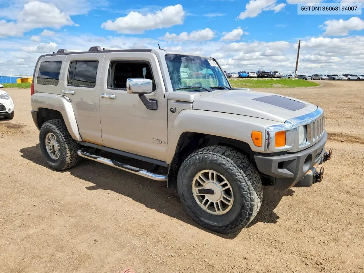 2006 Hummer H3 VIN: 5GTDN136068194007 Lot: 56507966
