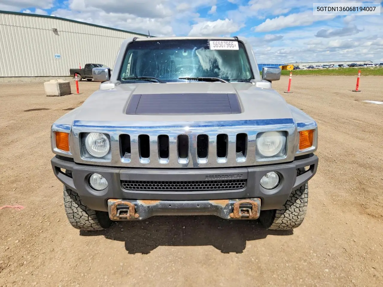 2006 Hummer H3 VIN: 5GTDN136068194007 Lot: 56507966