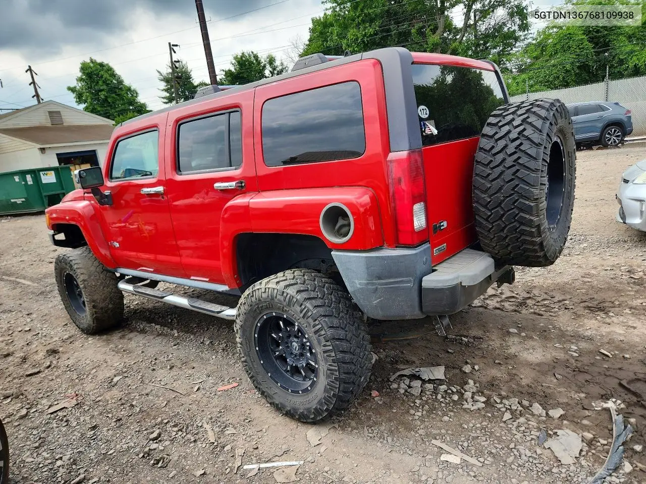 2006 Hummer H3 X VIN: 5GTDN136768109938 Lot: 56827016
