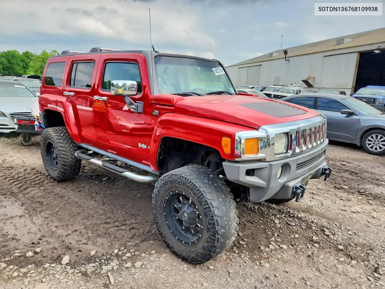 2006 Hummer H3 X VIN: 5GTDN136768109938 Lot: 56827016
