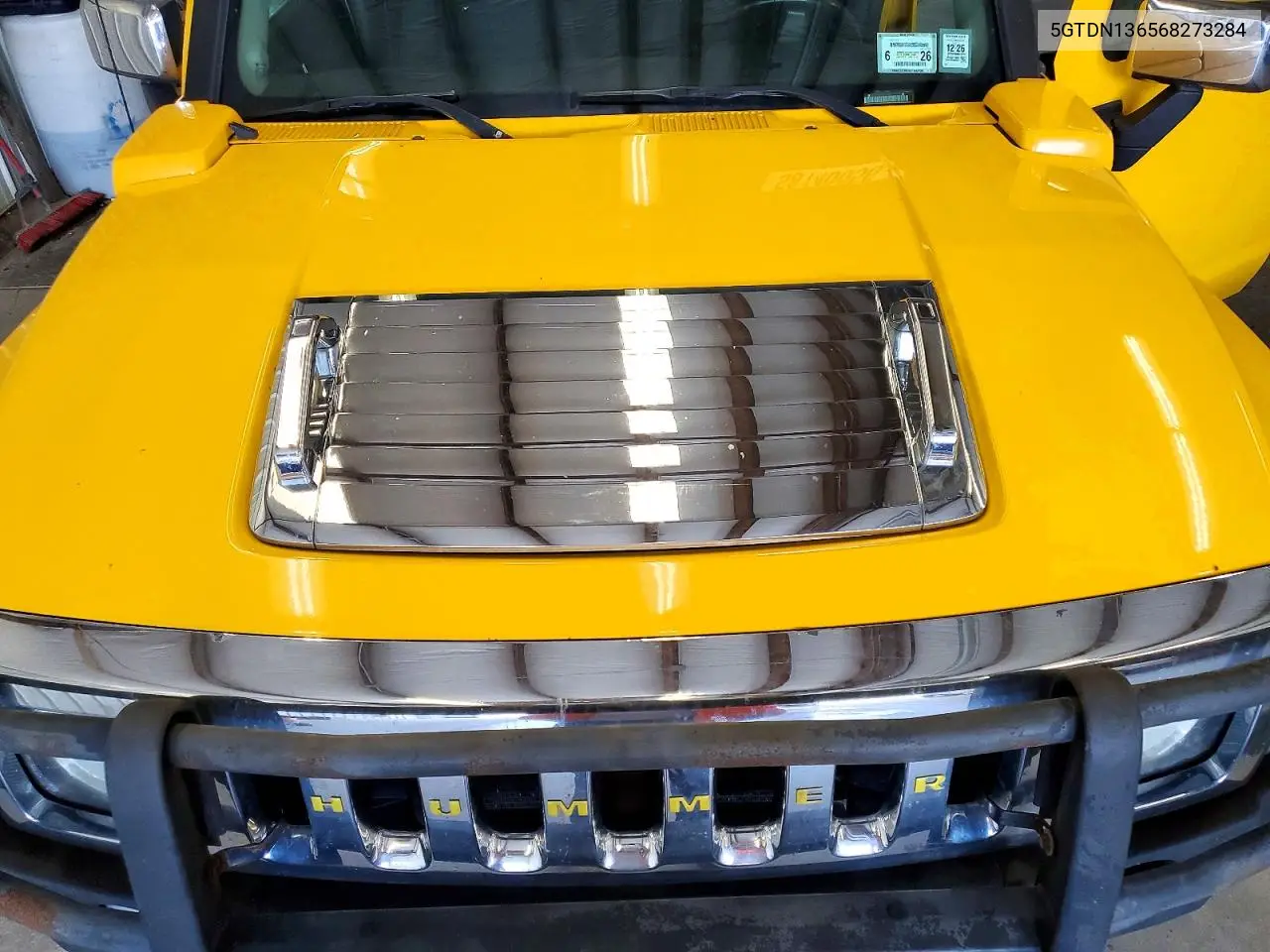 2006 Hummer H3 VIN: 5GTDN136568273284 Lot: 58140056