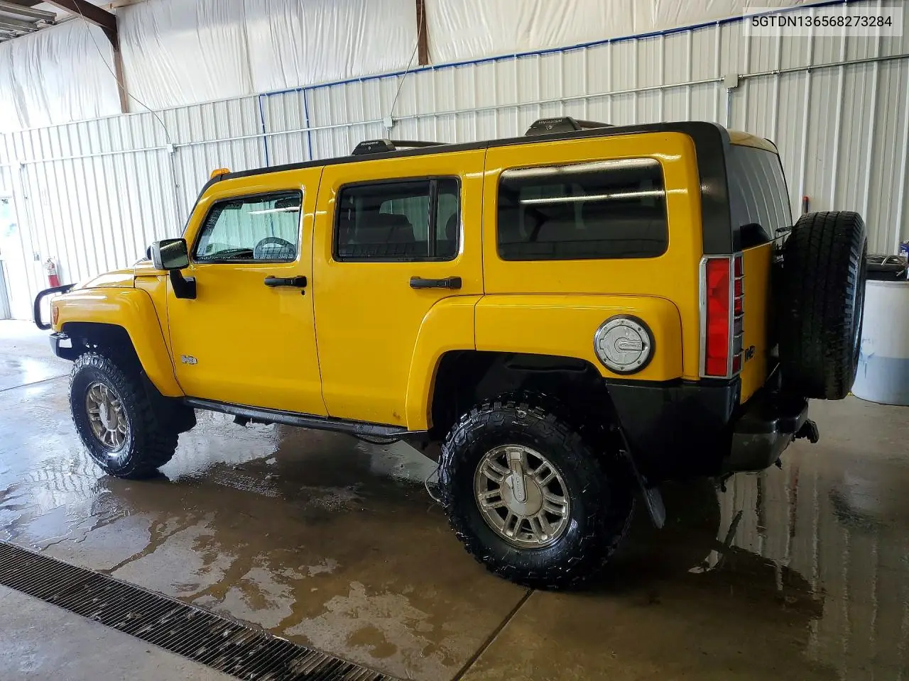 2006 Hummer H3 VIN: 5GTDN136568273284 Lot: 58140056