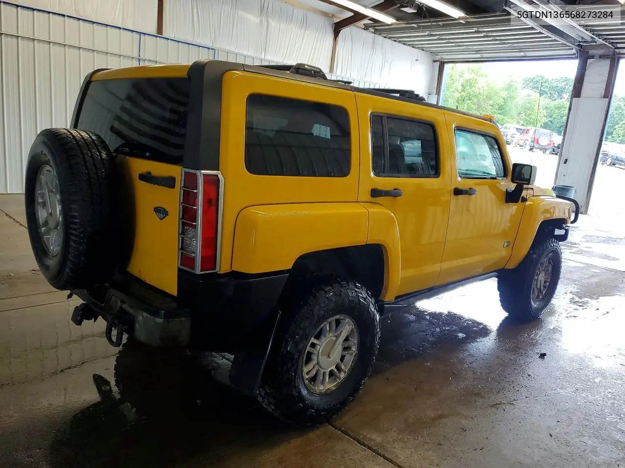 2006 Hummer H3 VIN: 5GTDN136568273284 Lot: 58140056