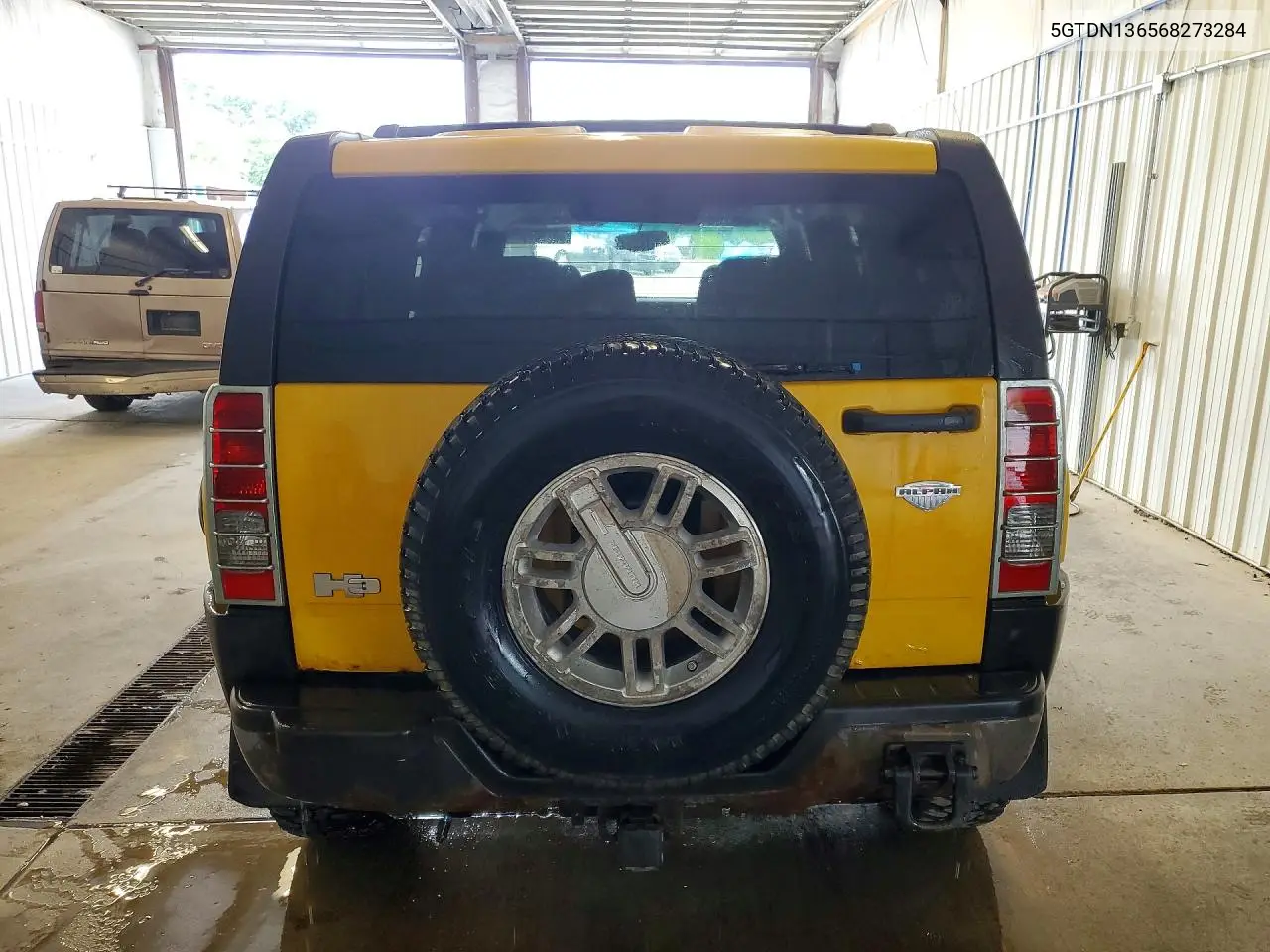 2006 Hummer H3 VIN: 5GTDN136568273284 Lot: 58140056