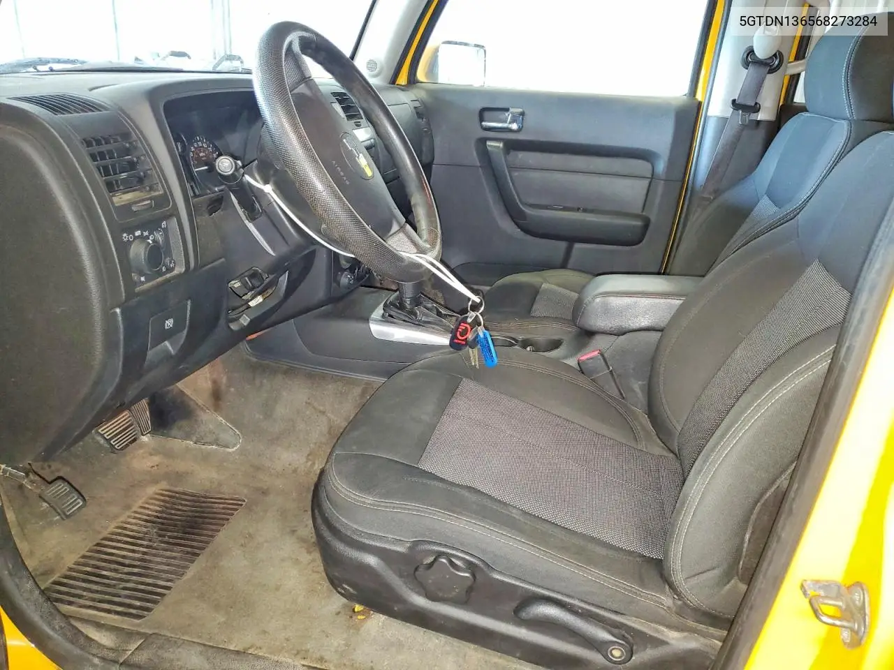 2006 Hummer H3 VIN: 5GTDN136568273284 Lot: 58140056
