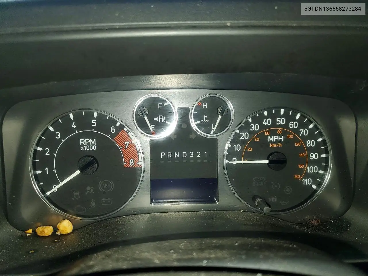 2006 Hummer H3 VIN: 5GTDN136568273284 Lot: 58140056