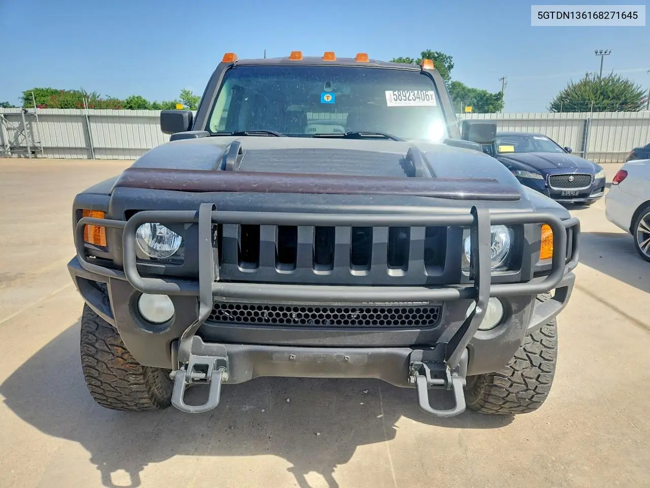 2006 Hummer H3 VIN: 5GTDN136168271645 Lot: 58923406